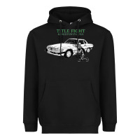 Black Title Fight Trending Heavyweight Hoodie - linhVisuals