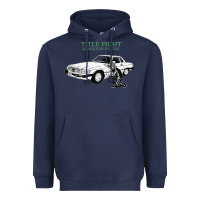 Navy Title Fight Trending Heavyweight Hoodie - linhVisuals