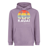 Lavender kauai hawaii chicken lover souvenir t shirt Heavyweight Hoodie - linhVisuals