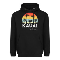 Black kauai hawaii chicken lover souvenir t shirt Heavyweight Hoodie - linhVisuals