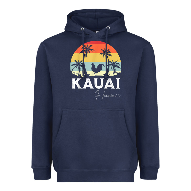 Kauai Hawaii Chicken Lover Souvenir T Shirt Heavyweight Hoodie by linhVisuals | Teevron