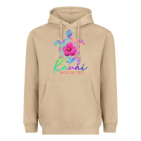 Mushroom kauai hawaii vacation 2022 sea turtle flower tropical t shirt Heavyweight Hoodie - linhVisuals