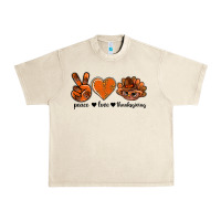 Sandshell peace love thanksgiving bbs Urban Heavy Tee - BundleAndBundleShop
