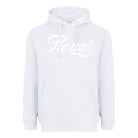 White kauai hawaii vintage retro t shirt Heavyweight Hoodie - linhVisuals