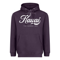 Plum kauai hawaii vintage retro t shirt Heavyweight Hoodie - linhVisuals