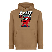 Toasted Coconut Kool-Af Heavyweight Hoodie - linhVisuals