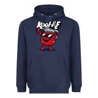 Navy Kool-Af Heavyweight Hoodie - linhVisuals