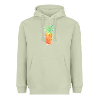 Matcha Pineapple Onesie Heavyweight Hoodie - linhVisuals