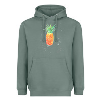 Sage Pineapple Onesie Heavyweight Hoodie - linhVisuals