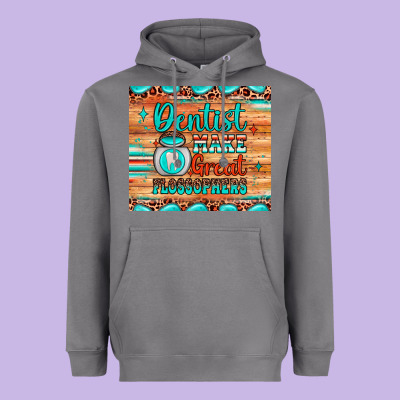 Dentist Make Great Flossophers Heavyweight Hoodie Designed By Jahusdesignshop