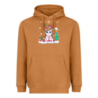 Meerkat cute unicorn christmas shirt kid girls women deer santa xmas 1 Heavyweight Hoodie - linhVisuals