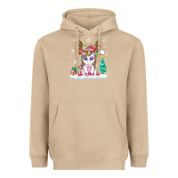 Mushroom cute unicorn christmas shirt kid girls women deer santa xmas 1 Heavyweight Hoodie - linhVisuals