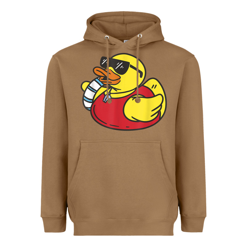 Lifeguard Rubber Duck T Shirt Heavyweight Hoodie by linhVisuals | Teevron