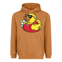 Meerkat lifeguard rubber duck t shirt Heavyweight Hoodie - linhVisuals