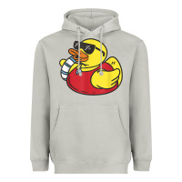 Moon Dust lifeguard rubber duck t shirt Heavyweight Hoodie - linhVisuals