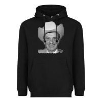 Black profile ernest tubb famous Heavyweight Hoodie - linhVisuals