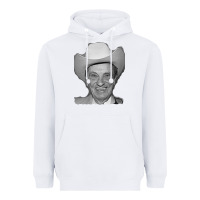 White profile ernest tubb famous Heavyweight Hoodie - linhVisuals