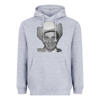 Heather Grey profile ernest tubb famous Heavyweight Hoodie - linhVisuals