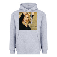 Heather Grey faith hill   breathe Heavyweight Hoodie - linhVisuals