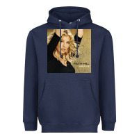 Navy faith hill   breathe Heavyweight Hoodie - linhVisuals