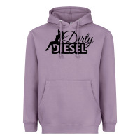 Lavender Dirty Diesel Sexy Heavyweight Hoodie - linhVisuals