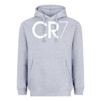 Heather Grey Cristiano CR7 Heavyweight Hoodie - linhVisuals