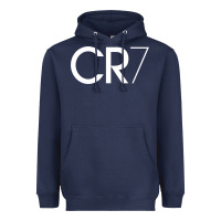 Navy Cristiano CR7 Heavyweight Hoodie - linhVisuals