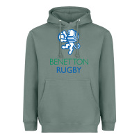 Sage benetton rugby in italy Heavyweight Hoodie - linhVisuals