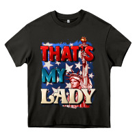 Asphalt thats my lady 4th of july Heavy Core Tee - CowGirlArtShop