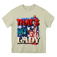 Mossy thats my lady 4th of july Heavy Core Tee - CowGirlArtShop