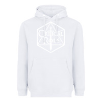 White critical role Heavyweight Hoodie - linhVisuals