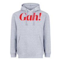 Heather Grey lisa say gah Heavyweight Hoodie - linhVisuals