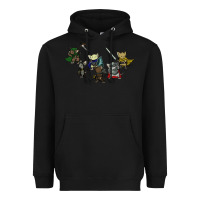 Black mouse guard Heavyweight Hoodie - linhVisuals