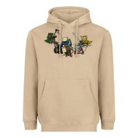 Mushroom mouse guard Heavyweight Hoodie - linhVisuals