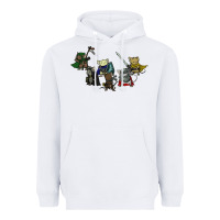White mouse guard Heavyweight Hoodie - linhVisuals