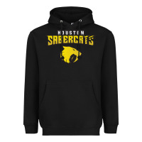 Black houston sabercats rugby Heavyweight Hoodie - linhVisuals