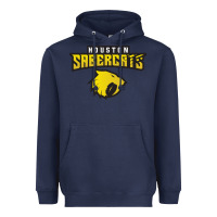 Navy houston sabercats rugby Heavyweight Hoodie - linhVisuals