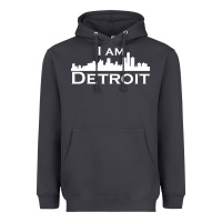 Smoke I Am Detroit Heavyweight Hoodie - linhVisuals