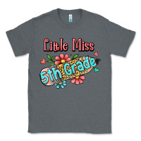 Charcoal Heather little miss fifth grade Classic Tee - Jasminsmagicworld