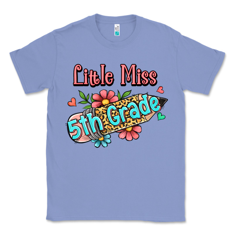 Little Miss Fifth Grade Classic Tee by Jasminsmagicworld | Teevron