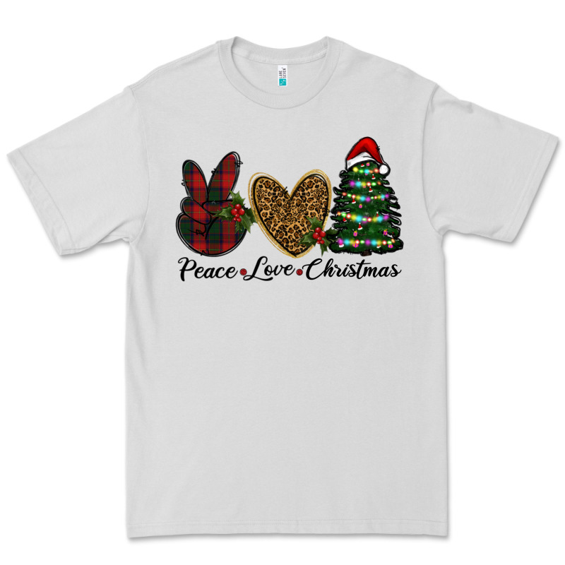 Peace Love Christmas Premium Tee by RanaPortraitStore | Teevron