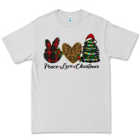 Dove Grey peace love christmas Premium Tee - RanaPortraitStore