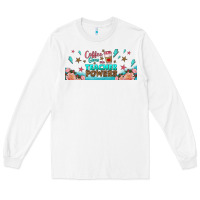 White coffe gives me teacher powers libbey glass Long Sleeve Tee - BundleAndBundleShop