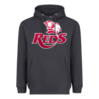 Smoke queensland reds rugby Heavyweight Hoodie - linhVisuals
