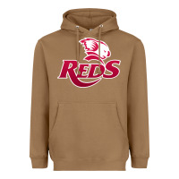 Toasted Coconut queensland reds rugby Heavyweight Hoodie - linhVisuals