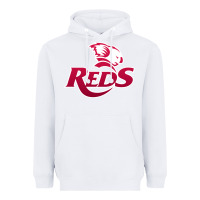White queensland reds rugby Heavyweight Hoodie - linhVisuals