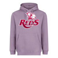 Lavender queensland reds rugby Heavyweight Hoodie - linhVisuals