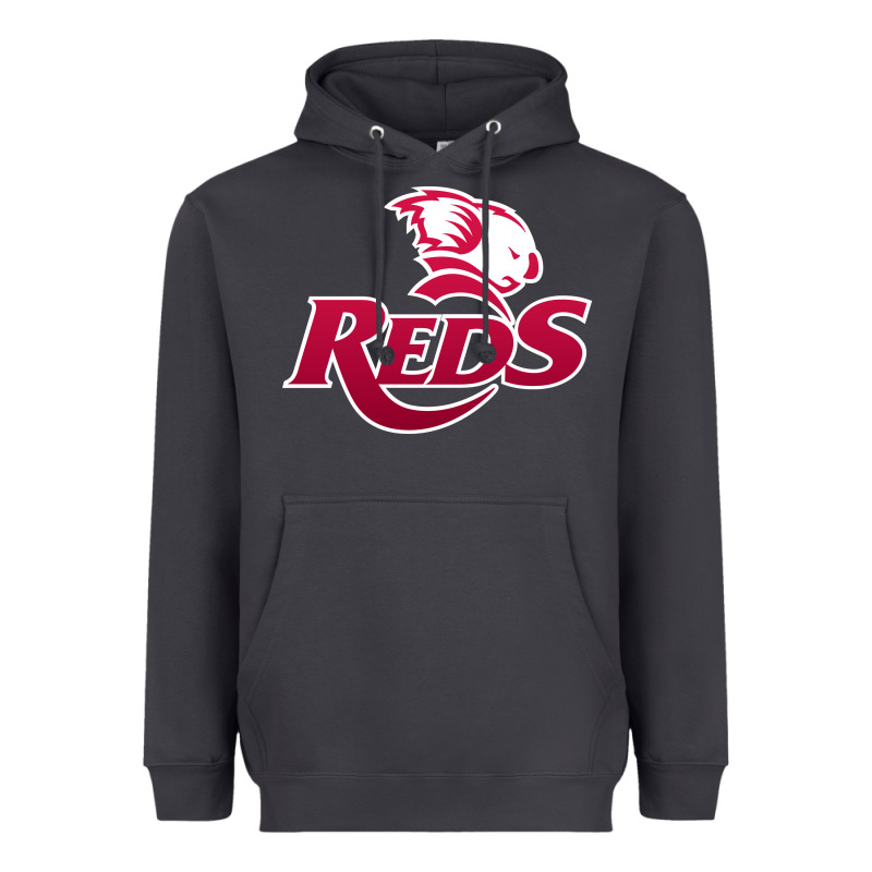 Queensland Reds Rugby Heavyweight Hoodie by linhVisuals | Teevron
