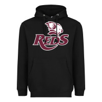 Black reds rugby australia Heavyweight Hoodie - linhVisuals