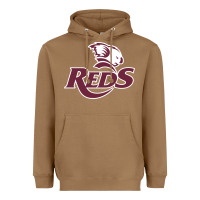 Toasted Coconut reds rugby australia Heavyweight Hoodie - linhVisuals